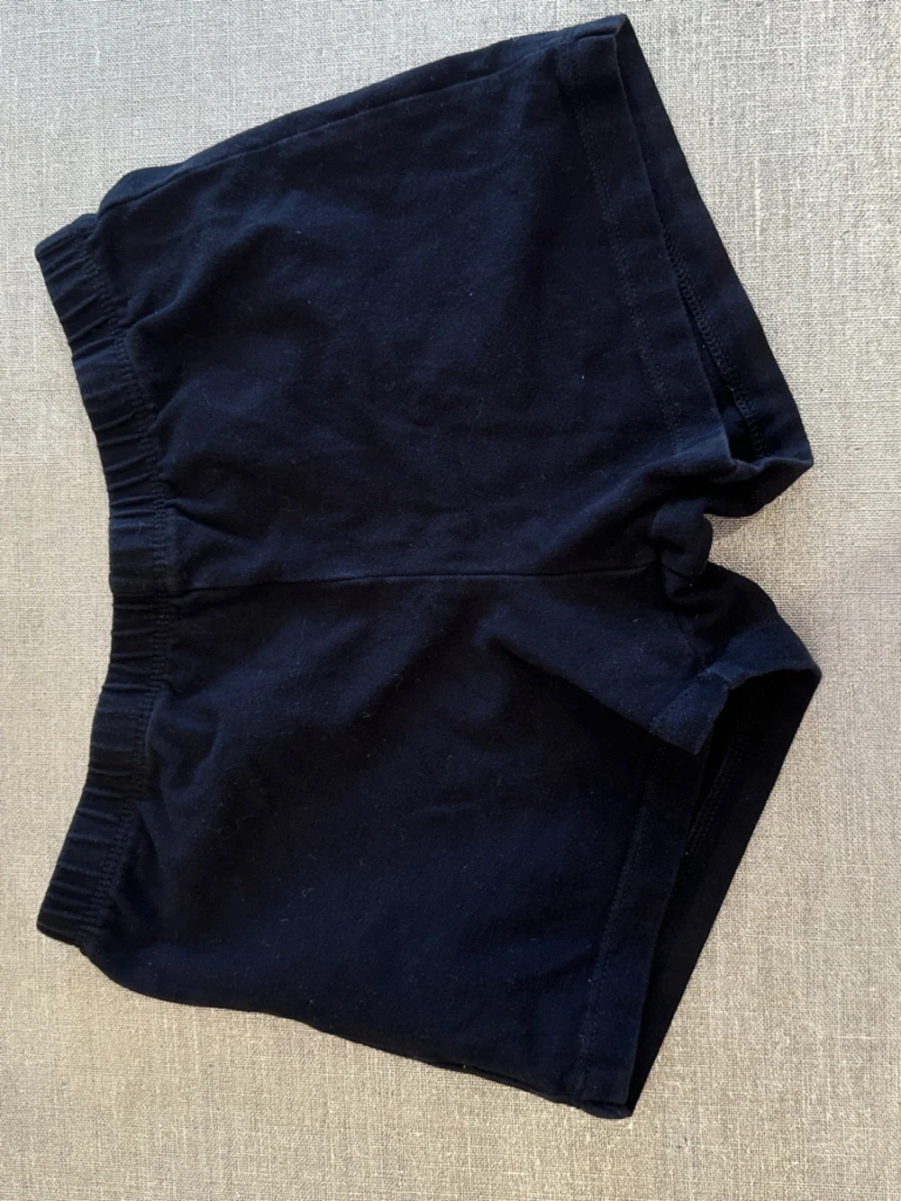 The Children's Place Black Girls' Cotton Elastic-Waist Shorts